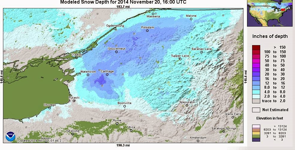 MEC&F Expert Engineers SNOW WATER EQUIVALENT OF THE BUFFALO LAKE