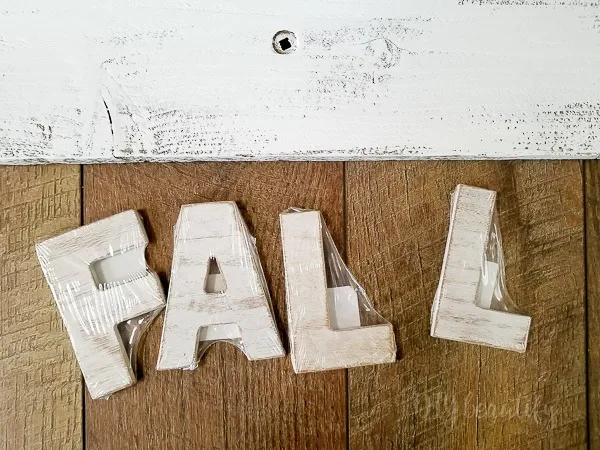 wood letters