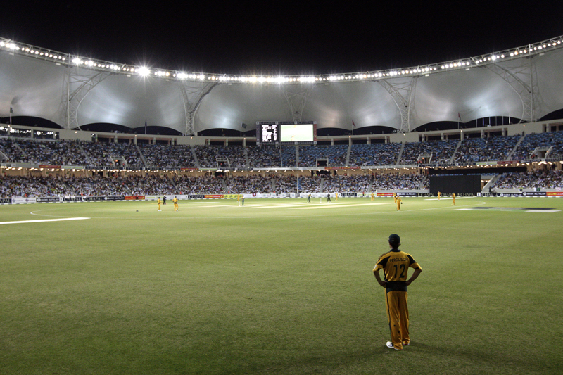 HOME OF SPORTS dubai cricket stadium