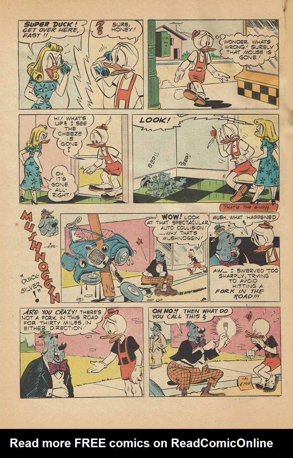 Read online Super Duck Comics comic -  Issue #66 - 26