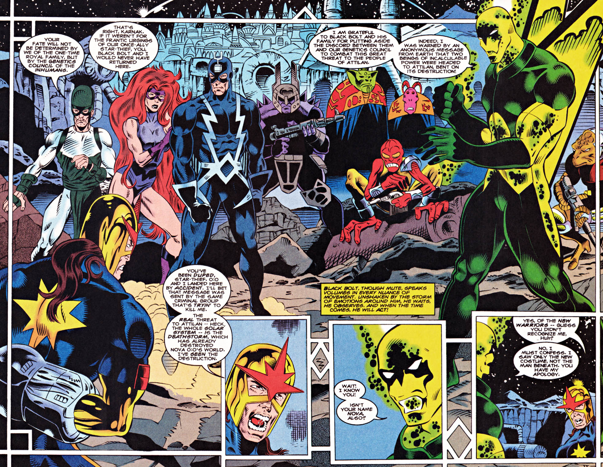 Read online Nova (1994) comic -  Issue #13 - 4
