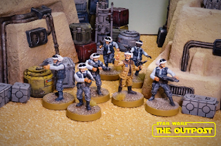 Star Wars Legion Fleet Troopers painted