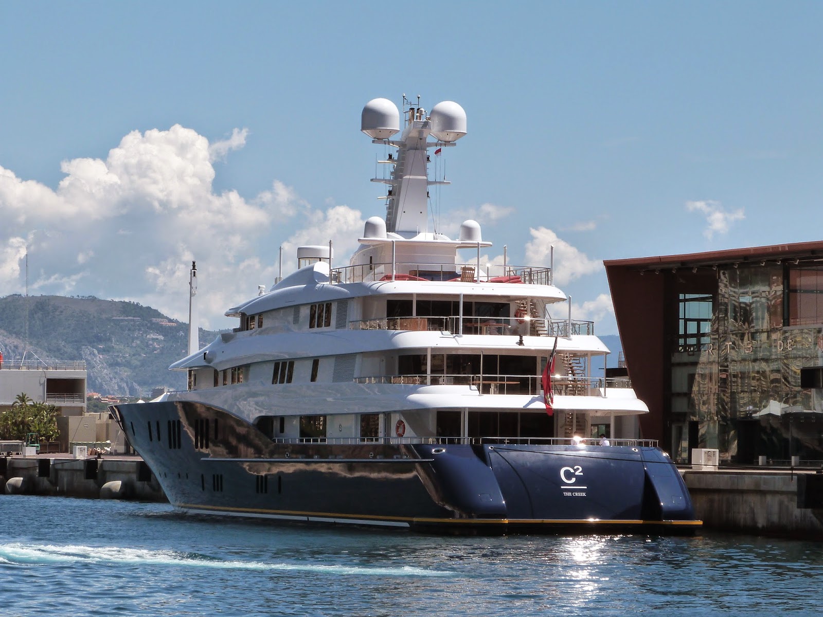 Superyachtfan Superyacht C2, owned by US investor and philanthropist