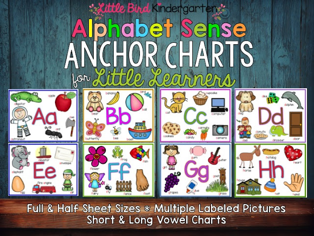 Vowel Anchor Charts For Kindergarten