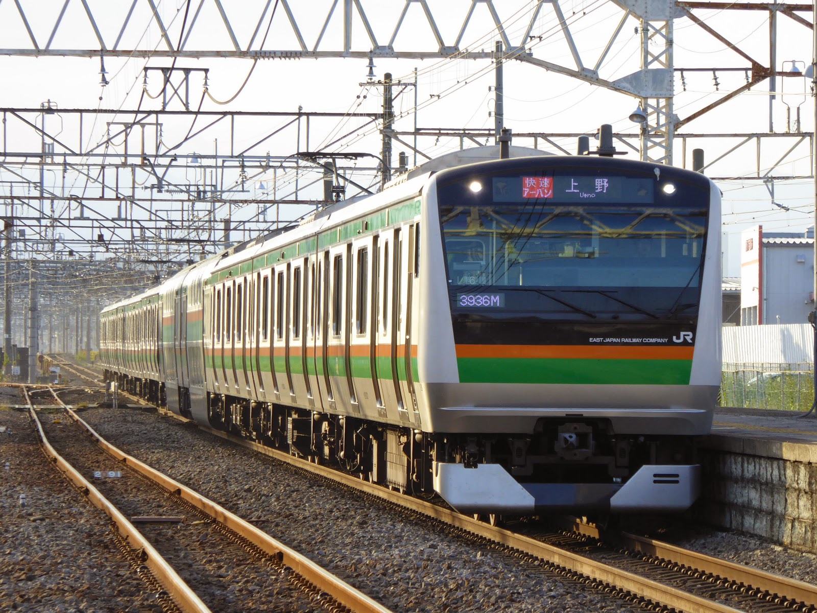高崎線　快速アーバン　上野行き　E233系