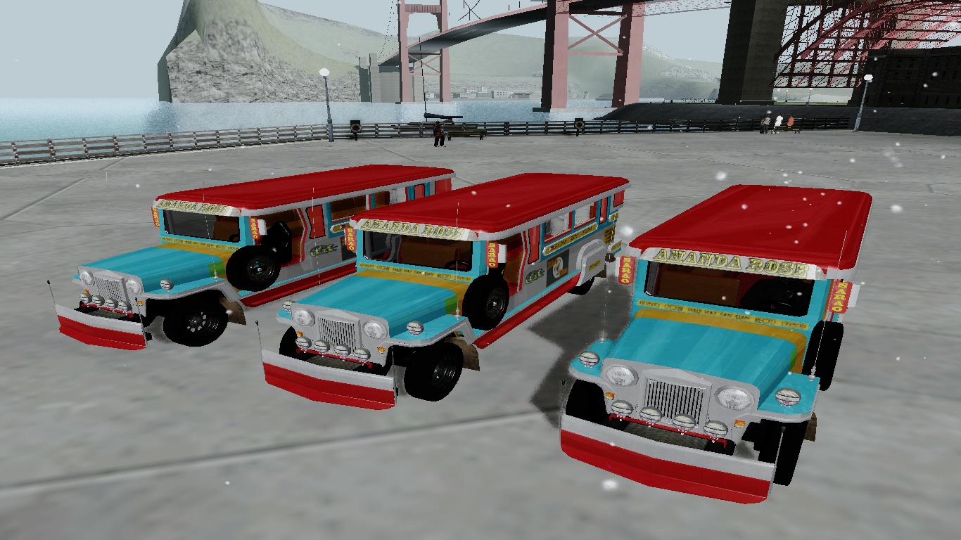 Jeepney Philippines GTA San Andreas Kuropansa Game and Mod