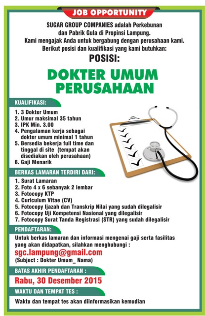 Lowongan Kerja Lampung Sugar Group Companies