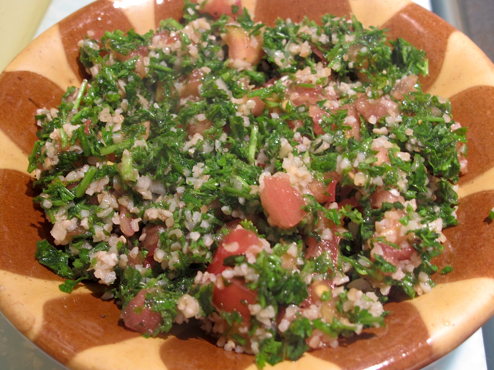 somerville kitchen: Authentic Lebanese Tabouleh Recipe