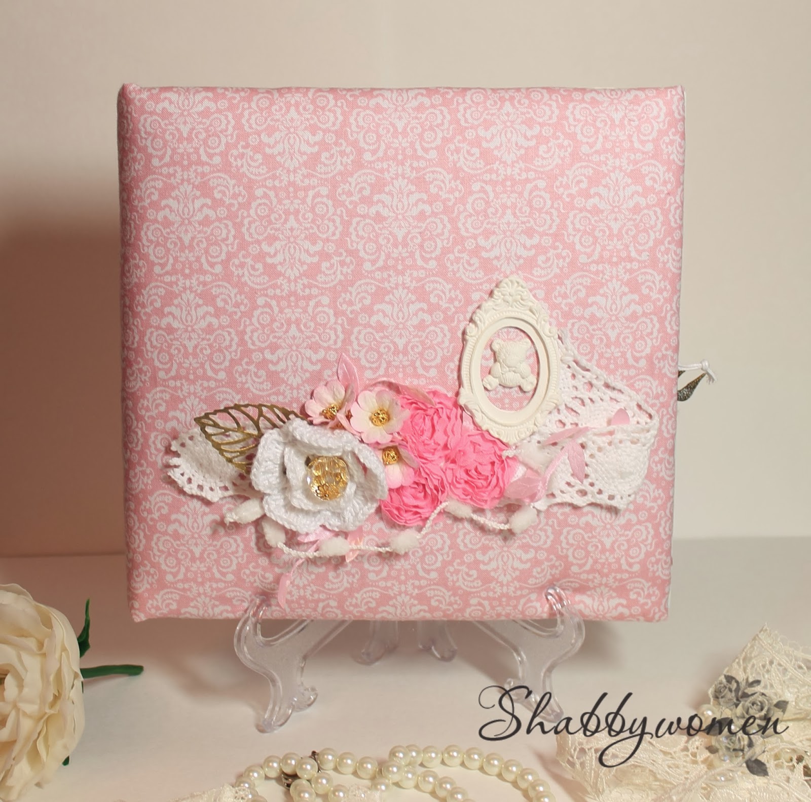 Нежный альбом для малышки (скрап альбом)