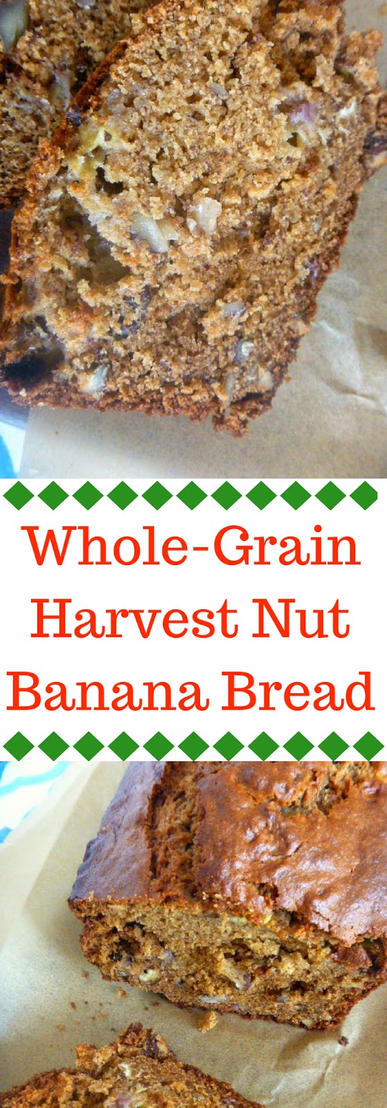 Slice of Southern WholeGrain Harvest Nut Banana Bread King Arthur Flour's Bake the Bag!