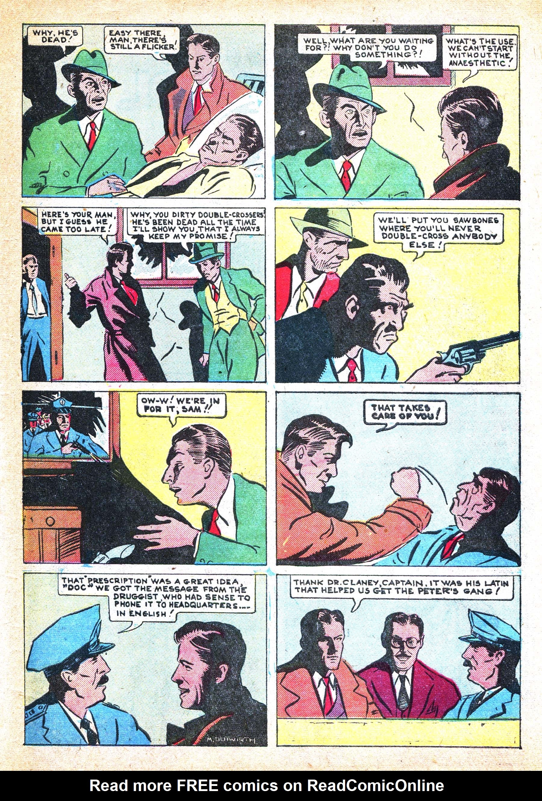 Read online Masked Marvel comic -  Issue #1 - 59