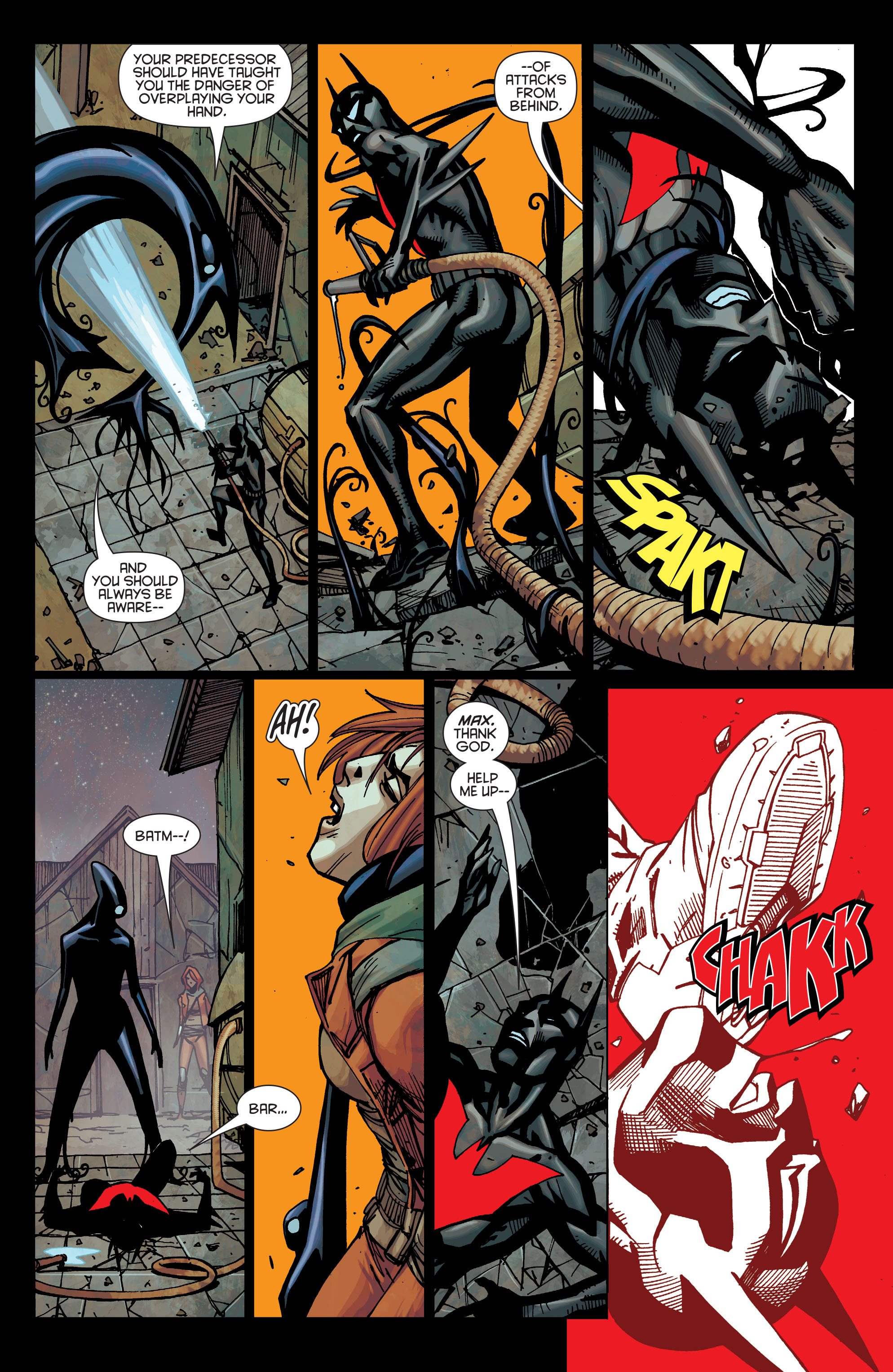 Read online Batman Beyond (2015) comic -  Issue #2 - 21
