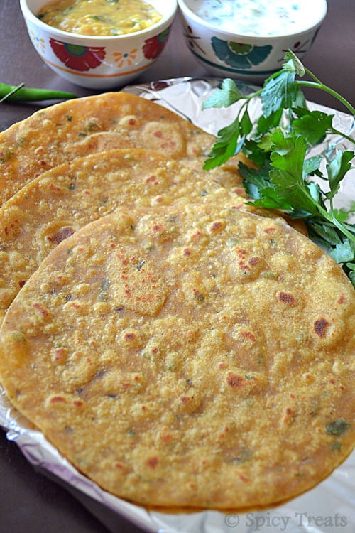 Tofu Masala Paratha