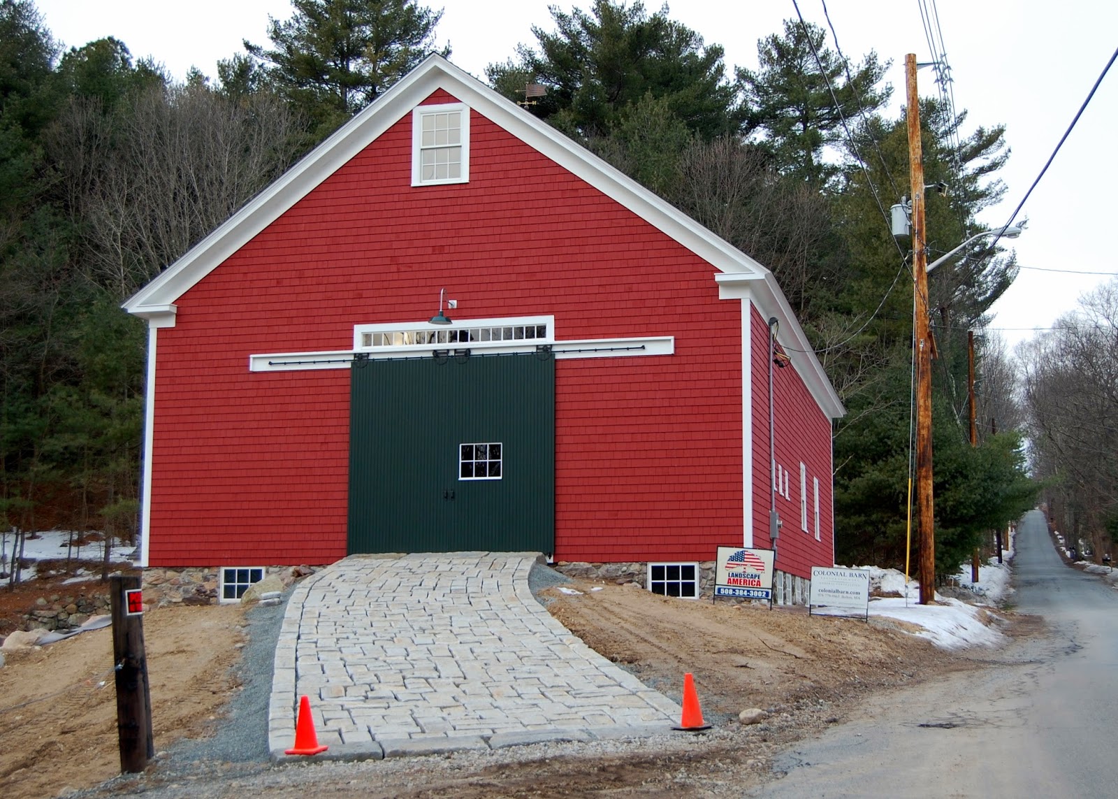 renovated barn on Mount St