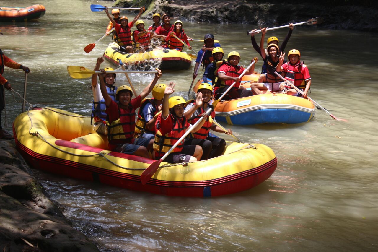 Rafting Asyik di Sungai Elo Kabupaten Magelang