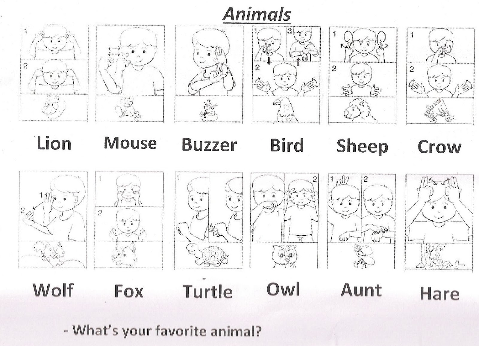 LIBRAS sem fronteiras Exercícios de LIBRAS Inglês