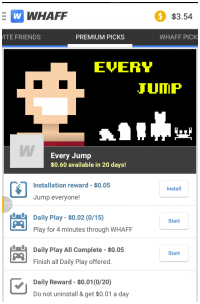Classi5 Earn Real Cash Through Whaff App By Installing Apps And