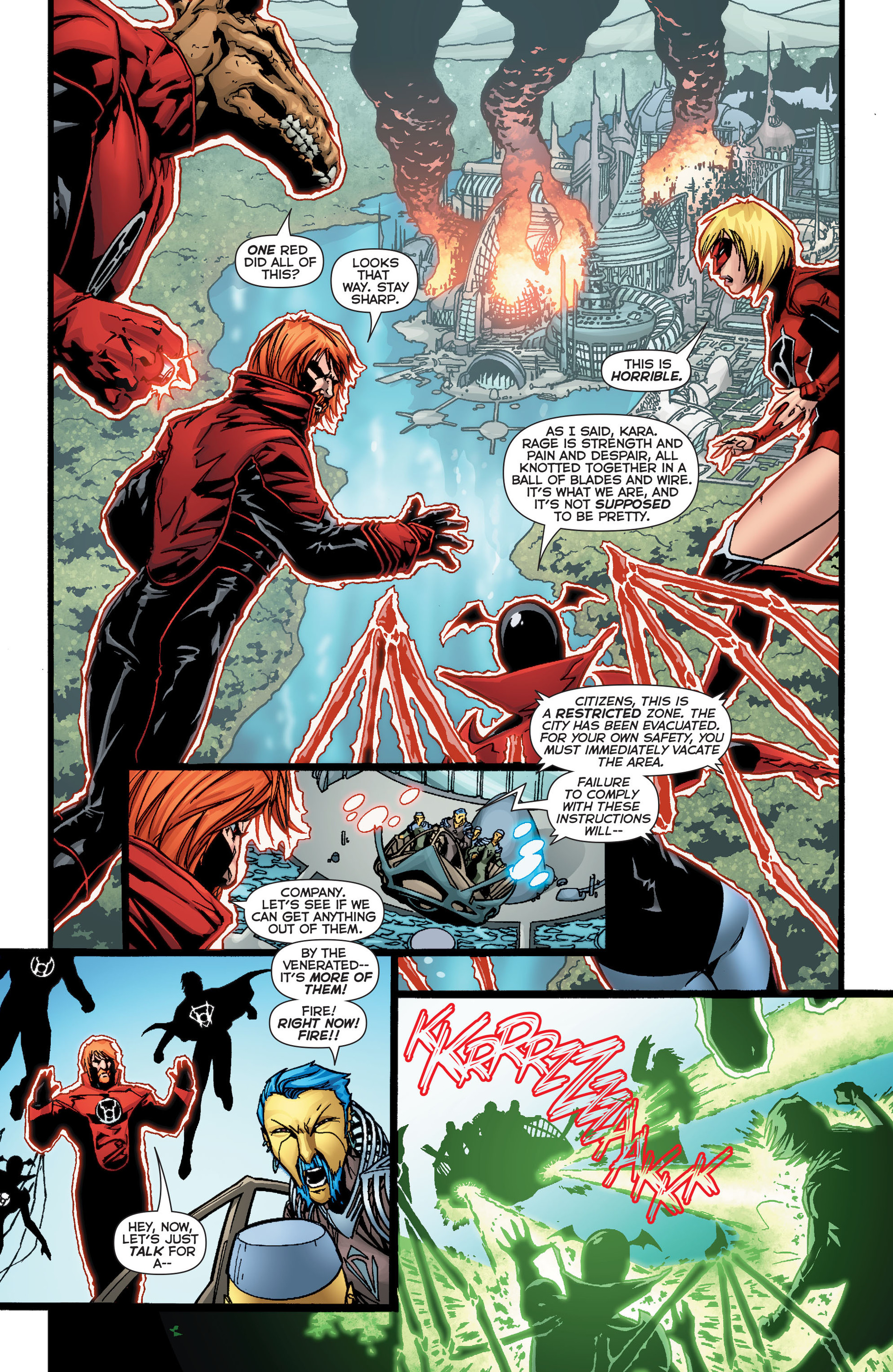 Read online Red Lanterns comic -  Issue #30 - 19