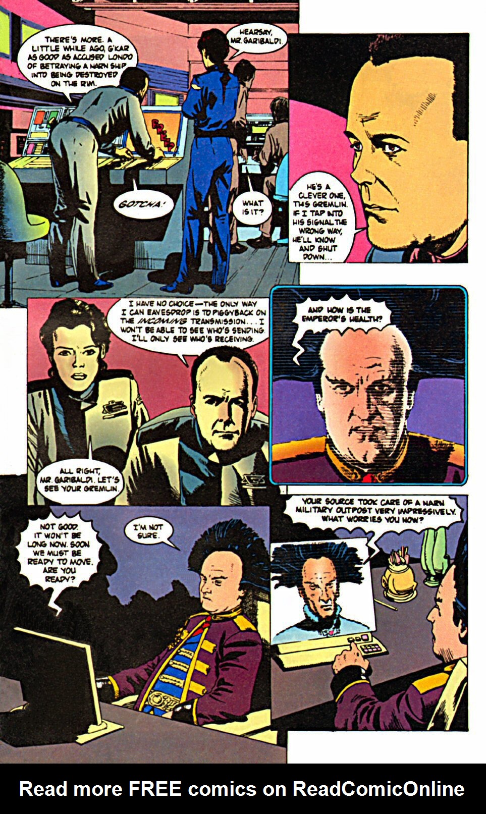 Read online Babylon 5 (1995) comic -  Issue #5 - 10