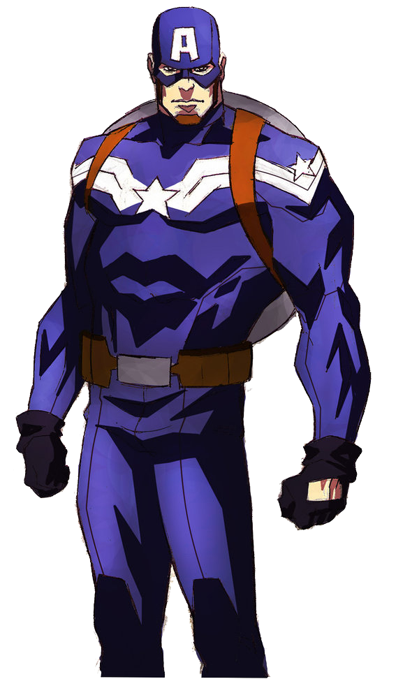 Gambar HD Captain America Vektor Terbaru - K-Kartun