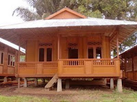 Harga Rumah Kayu Panggung Woloan