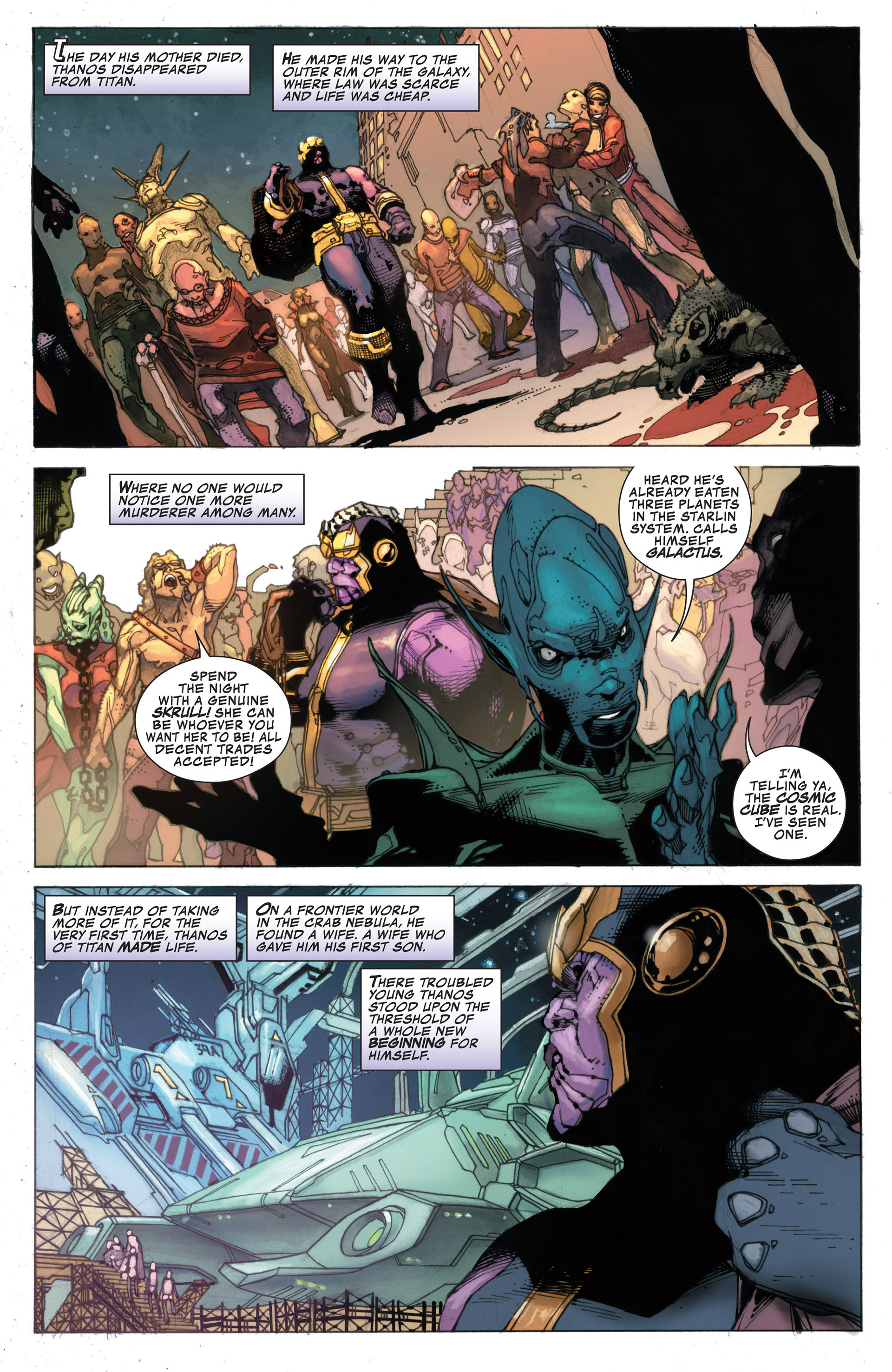 Read online Thanos Rising comic -  Issue #3 - 6