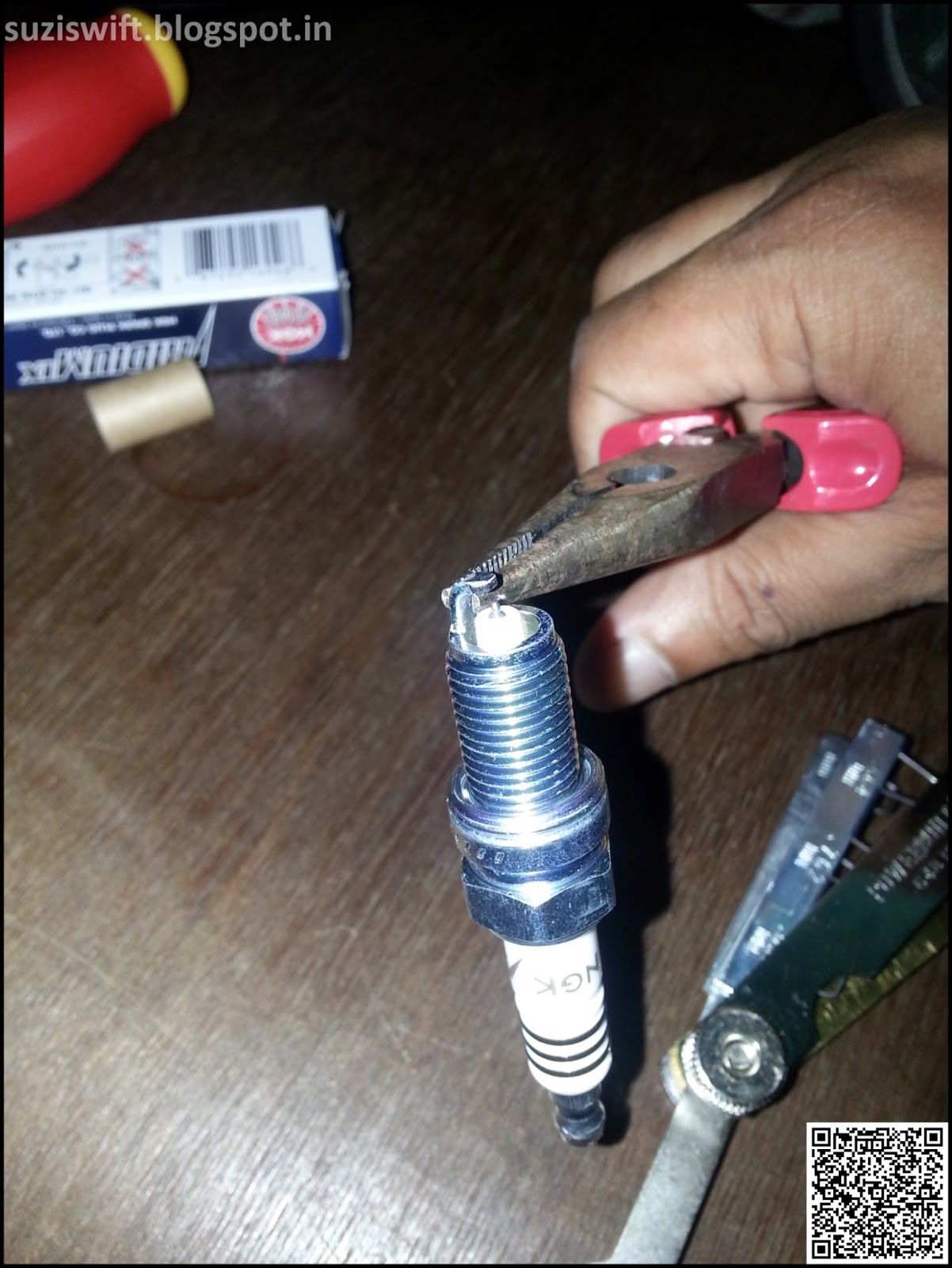 Swift Diary Gapping Iridium Spark Plugs