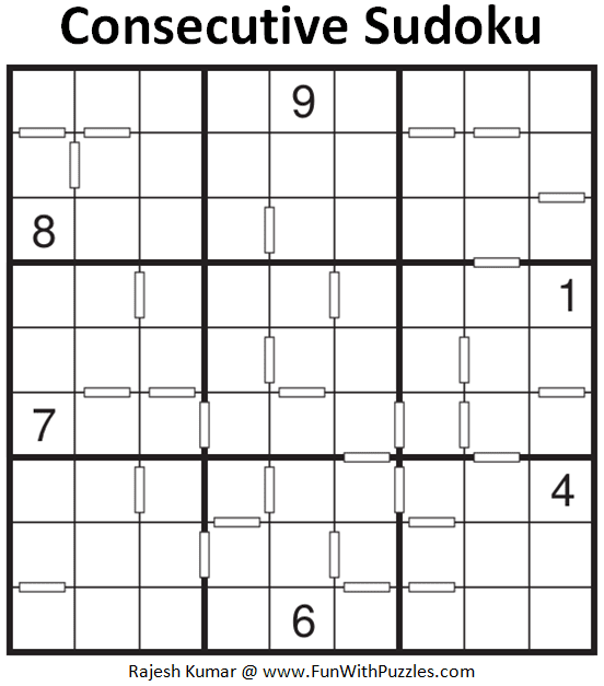 Consecutive Sudoku Puzzles (Fun With Sudoku 263, 264) Fun With Puzzles