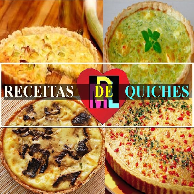 RECEITAS DE QUICHES