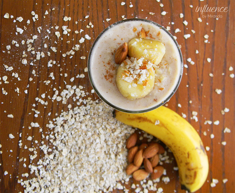 Influence by Miranda Smoothie de Banana y Mantequilla de Mani