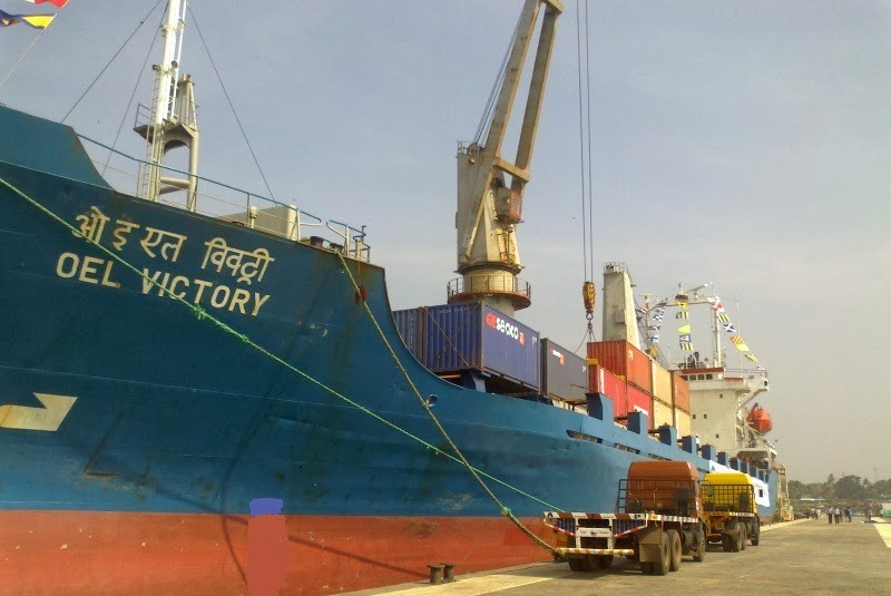 PORT AND SHIPPING KERALA COASTAL SHIPPING PROJECT LAUNCHED AT KOLLAM PORT
