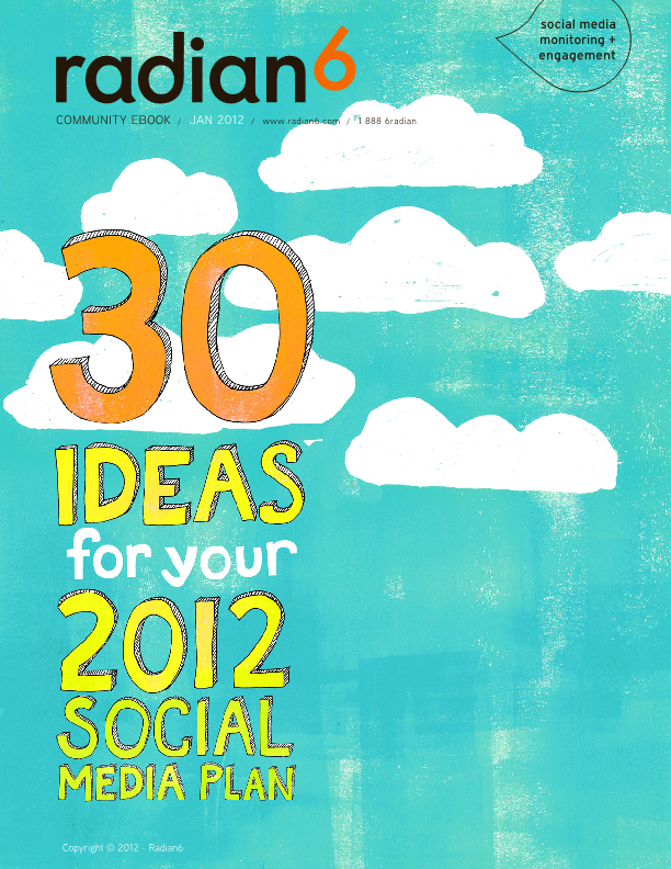 30 Ideas for your 2012 Social Media Plan