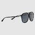 Gucci - Óculos de sol acetato de aviador com ajuste especial