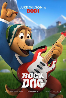 Rock Dog Bodi Luke Wilson Poster