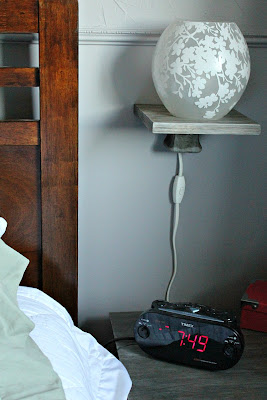 floating bedside shelf - cerusing floating bedside shelf - cerusing