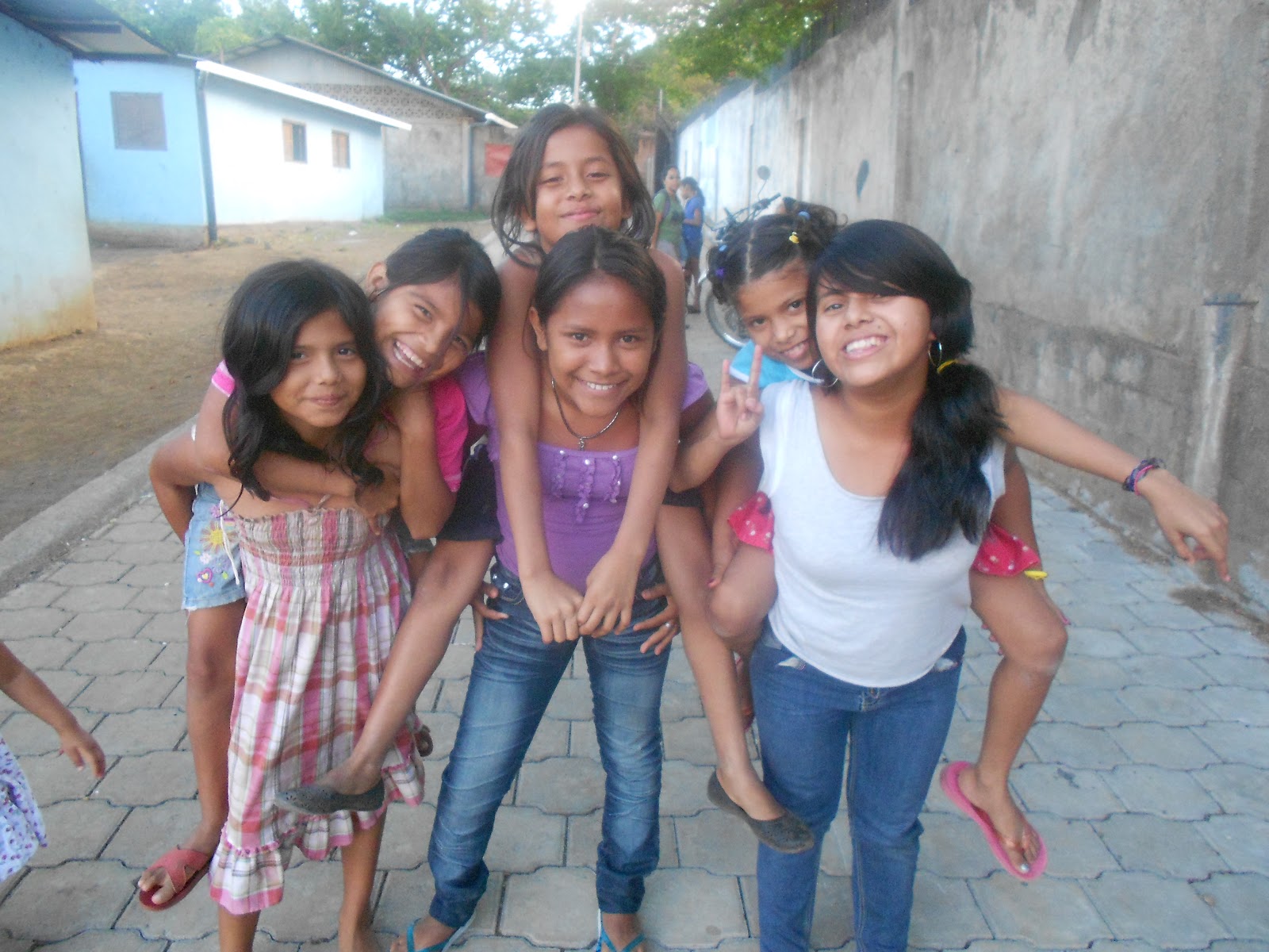 Teen girls Nicaragua