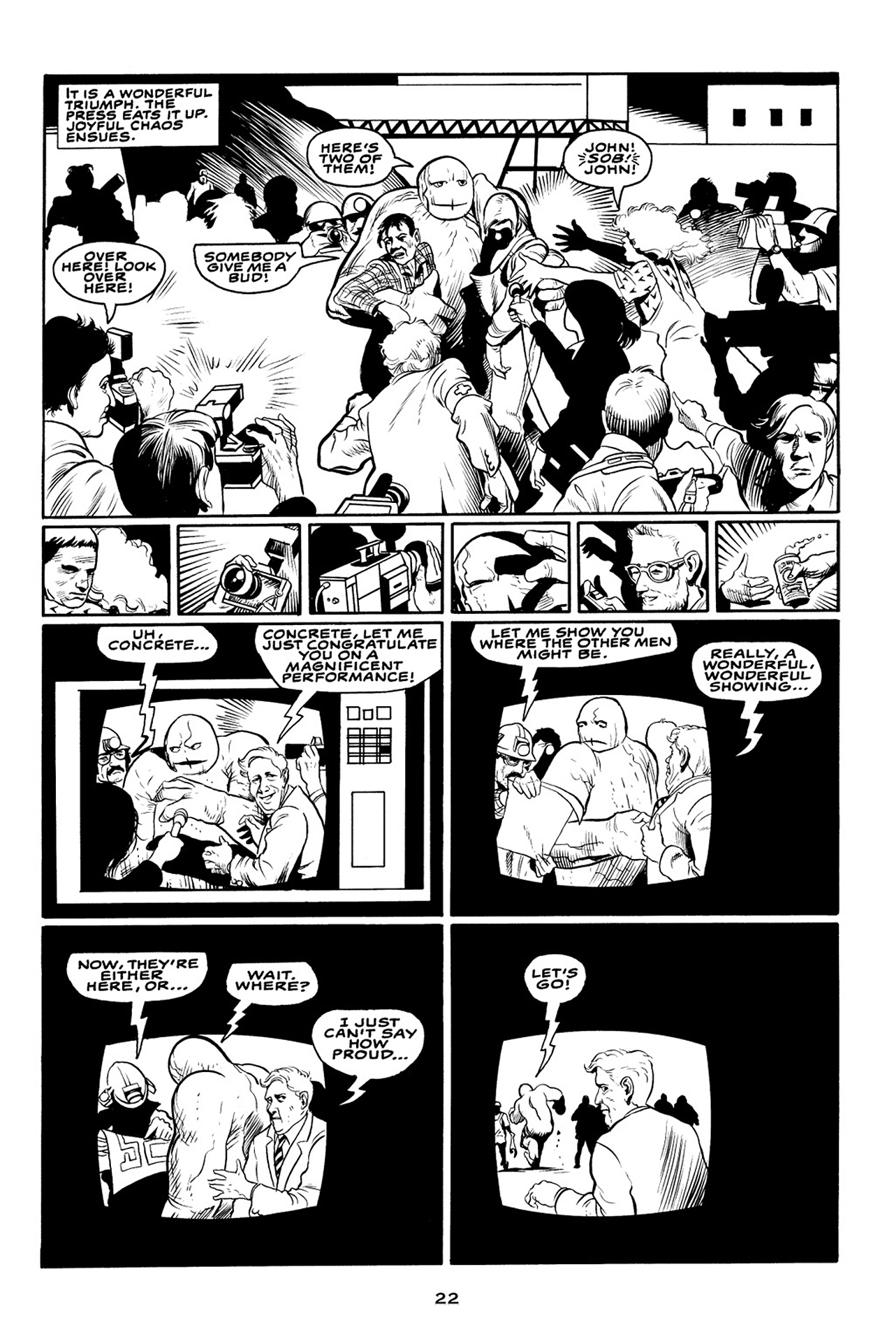 Read online Concrete (2005) comic -  Issue # TPB 1 - 23