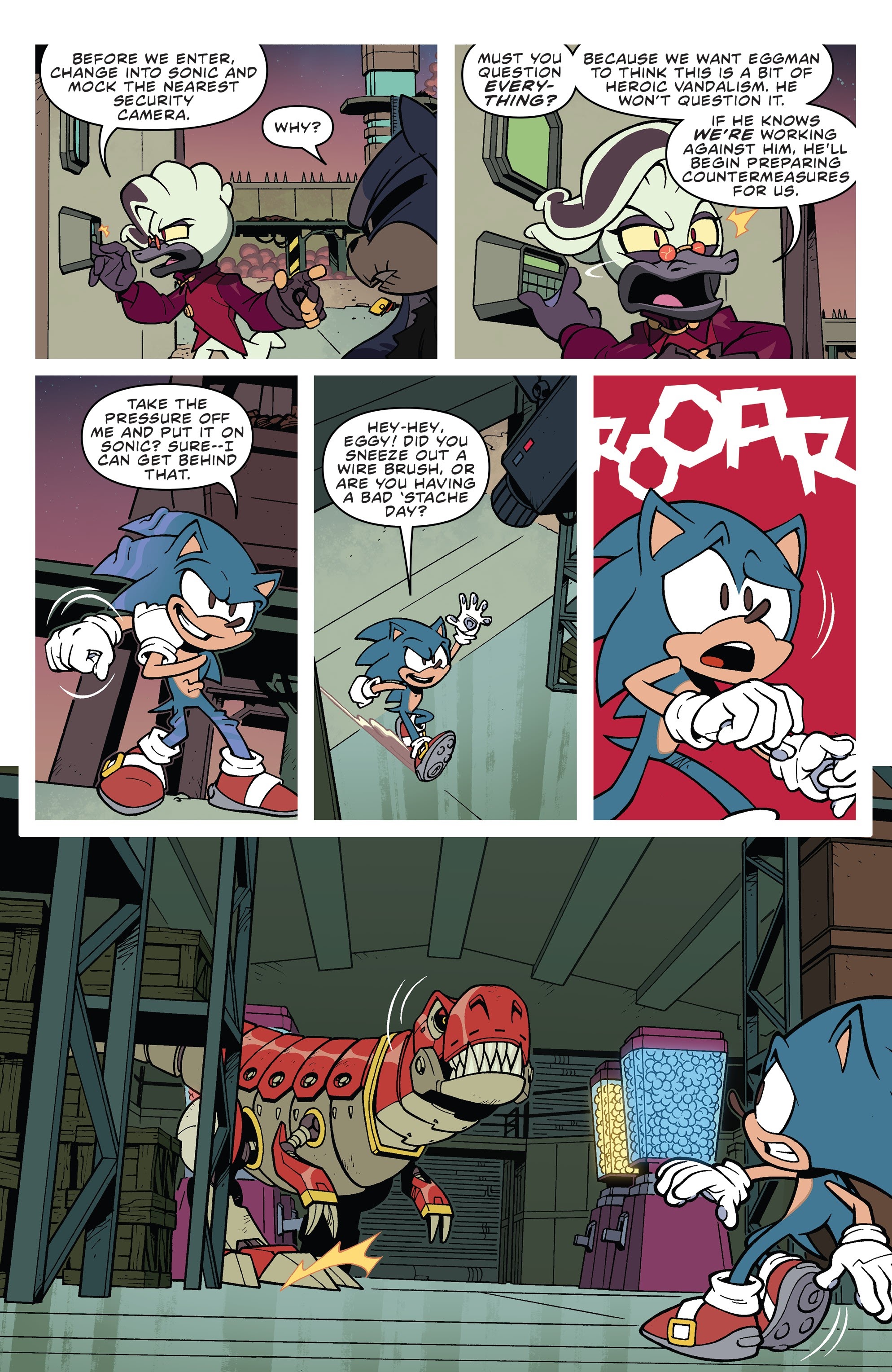 Read online Sonic the Hedgehog: Bad Guys comic -  Issue #2 - 16
