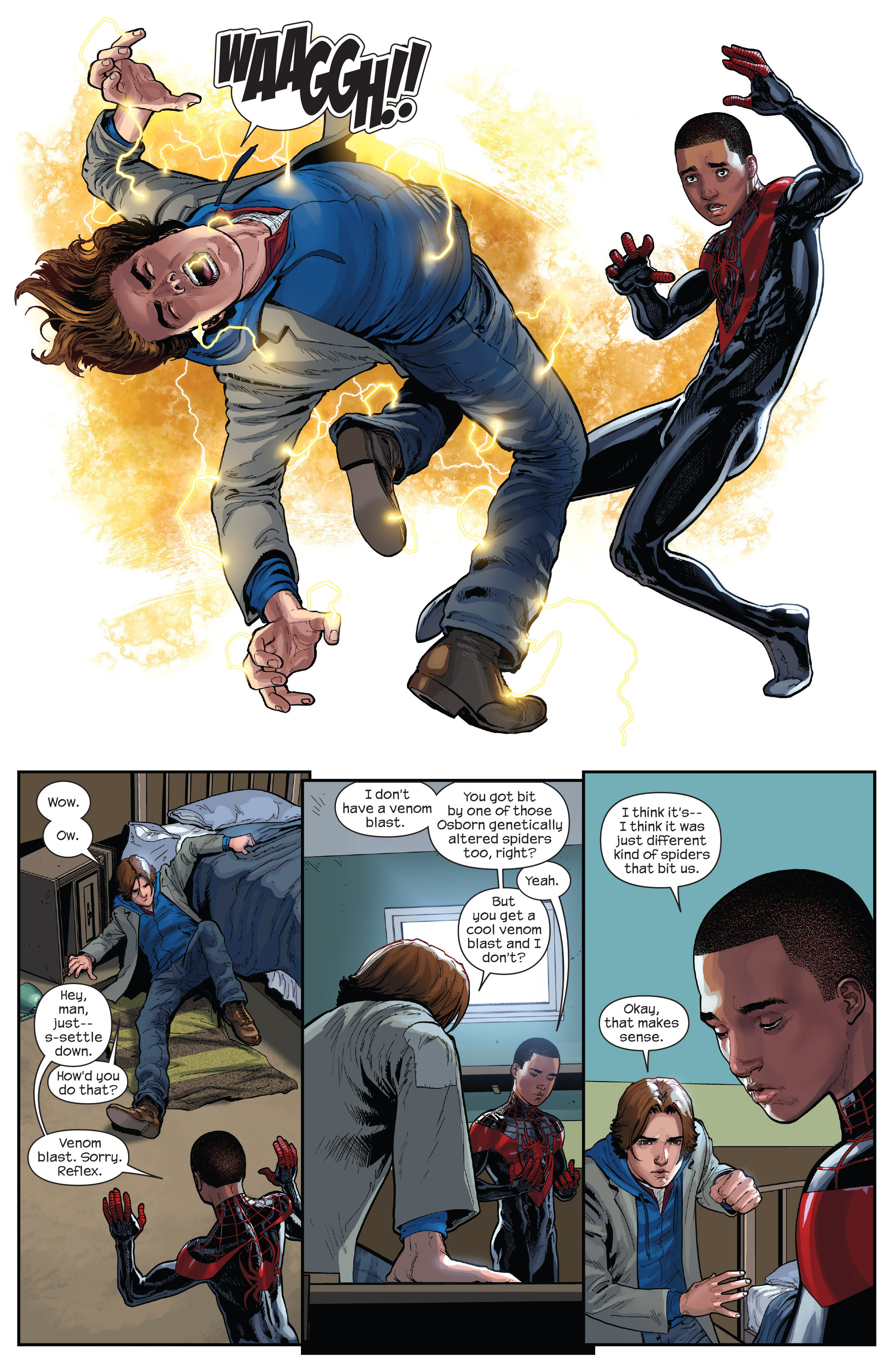 Read online Miles Morales: Ultimate Spider-Man comic -  Issue #2 - 11