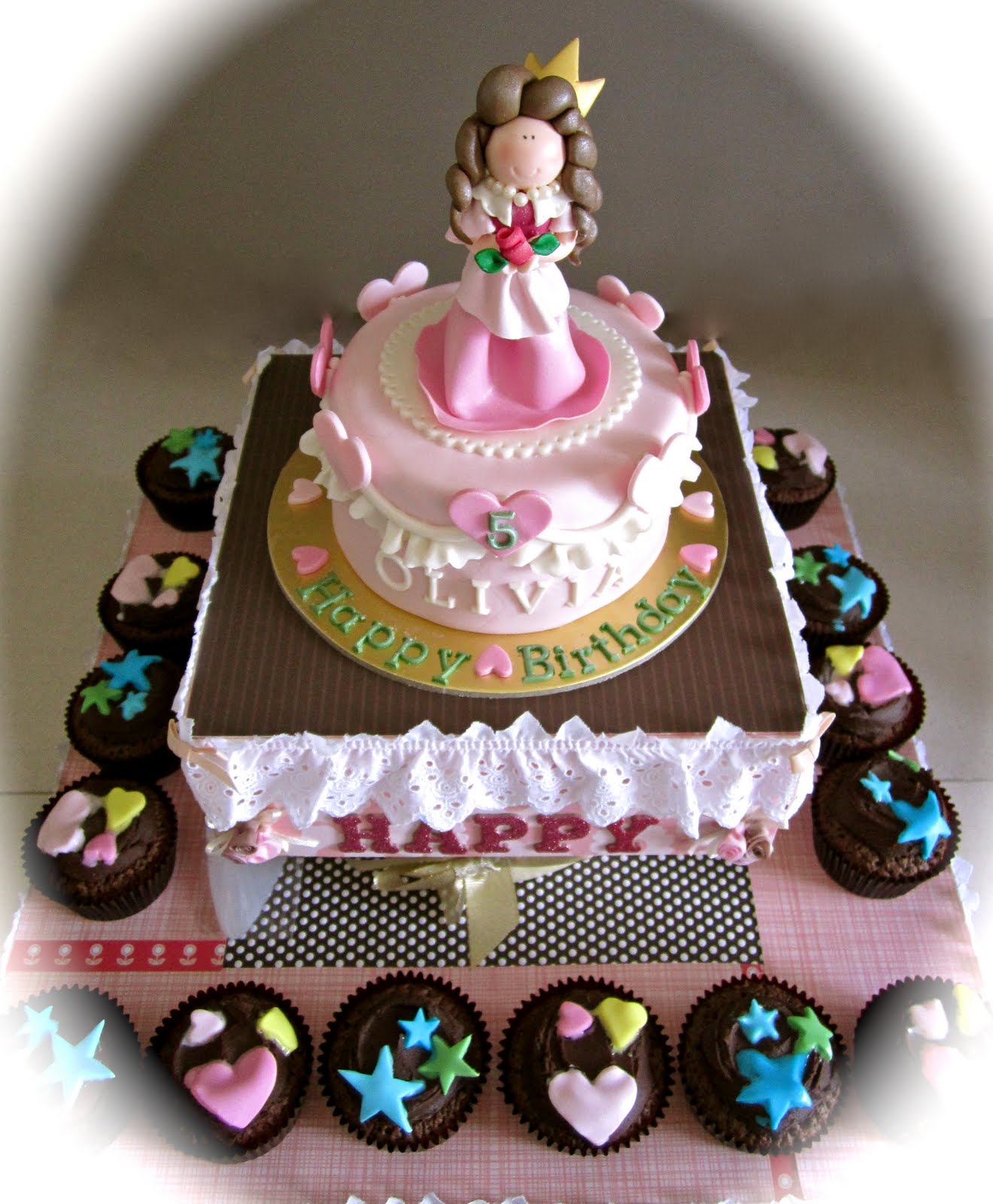 Sweet APRIL The Story of April Princess theme cake