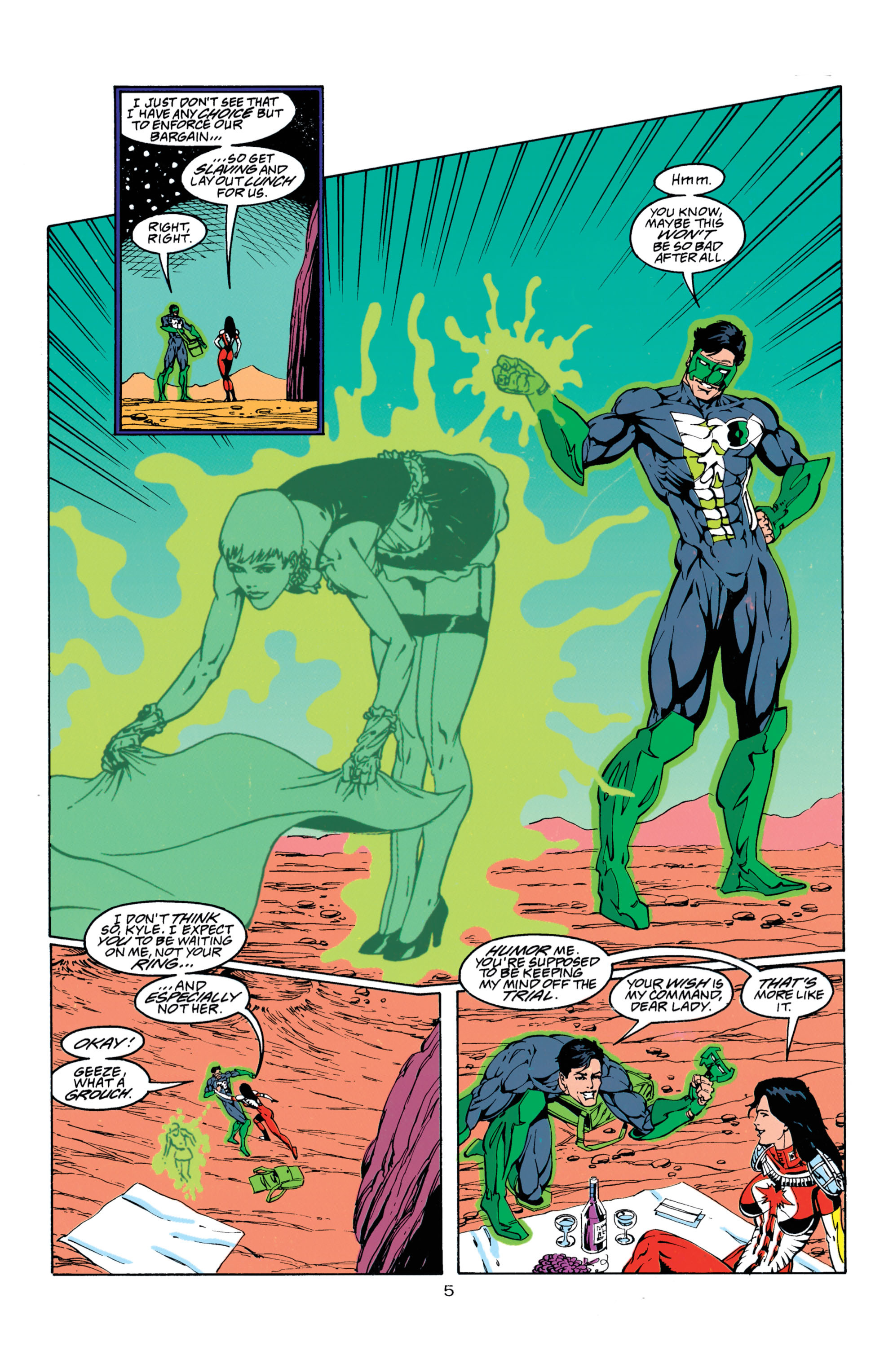 Read online Green Lantern (1990) comic -  Issue #61 - 5