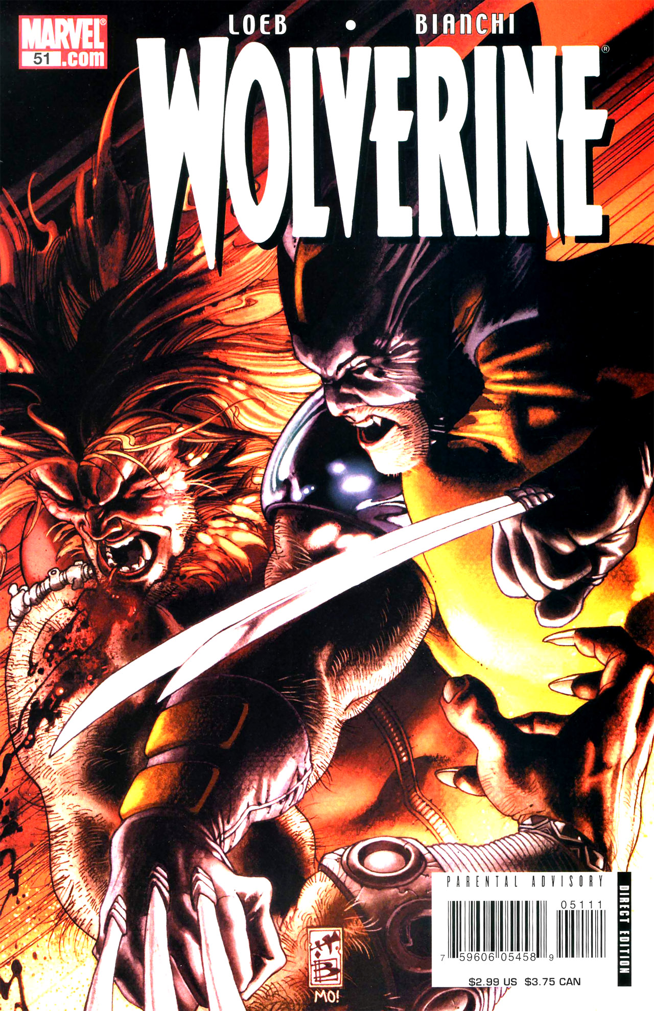 Read online Wolverine (2003) comic -  Issue #51 - 1