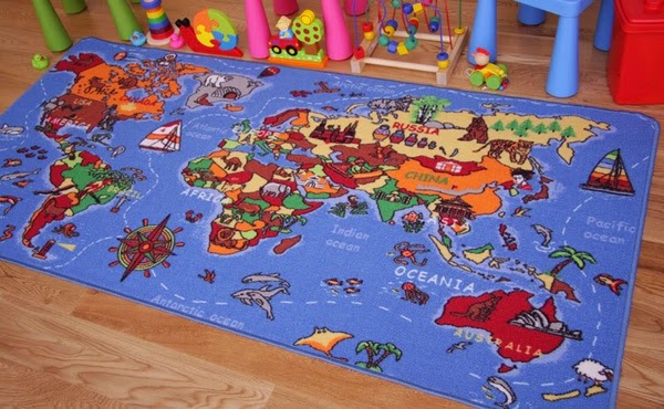 Plastic rugs for your home
