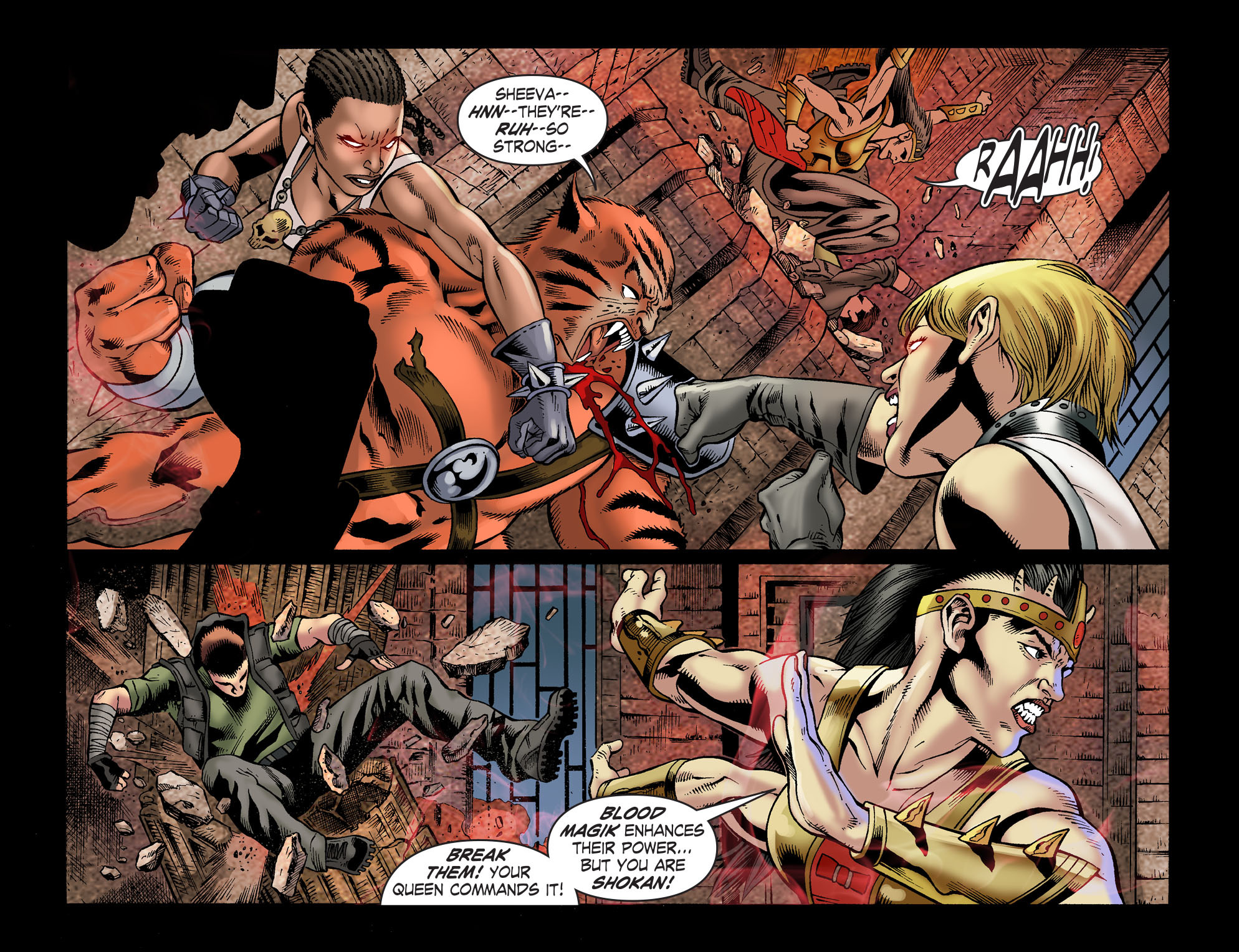 Read online Mortal Kombat X [I] comic -  Issue #33 - 5