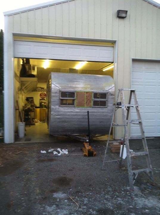 Vintage Trailer Restoration 1956 Dalton Canned Ham Restoration