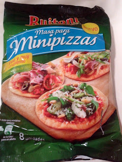 masa para minipizzas de Buitoni