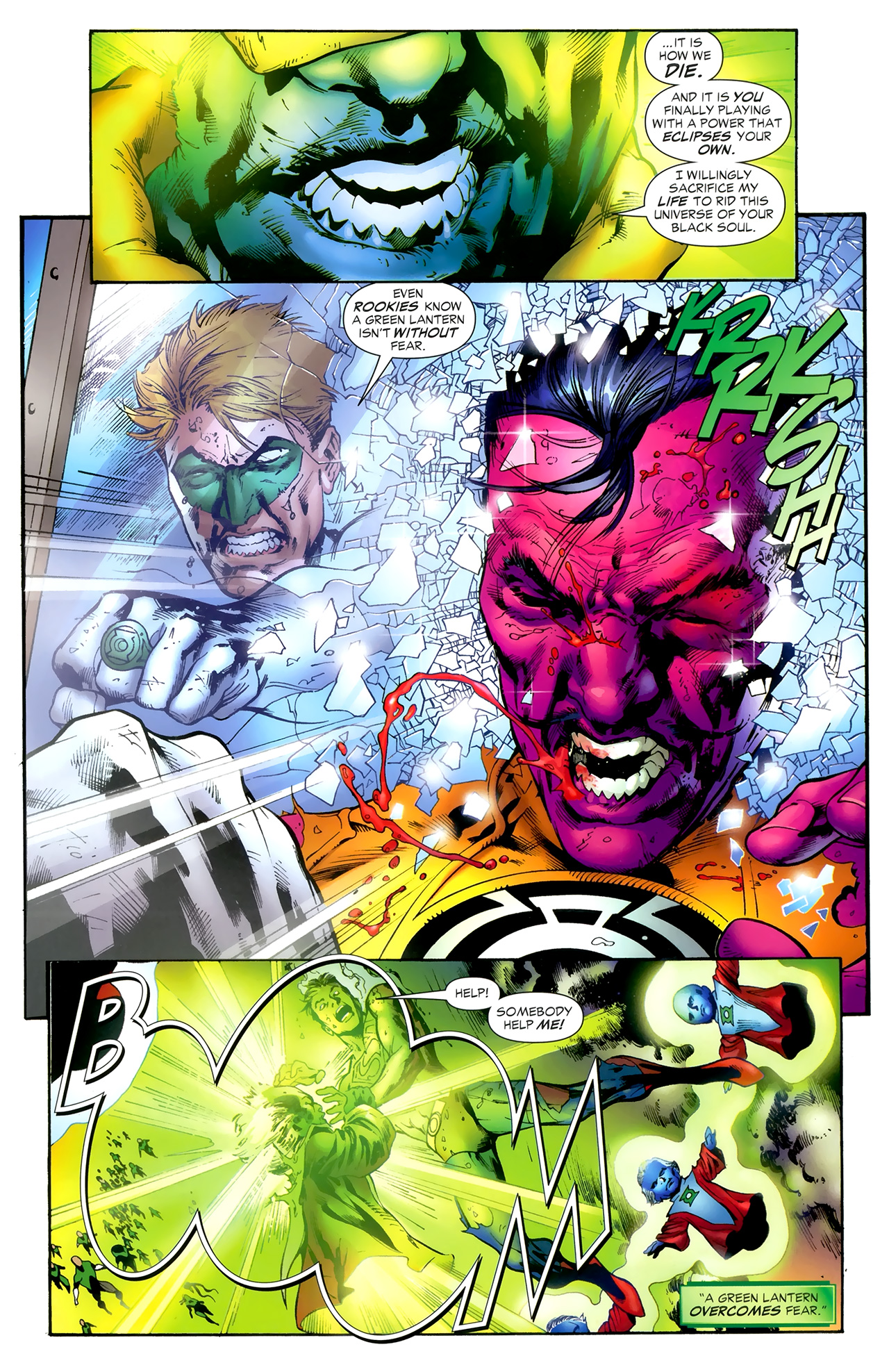Read online Green Lantern (2005) comic -  Issue #25 - 37