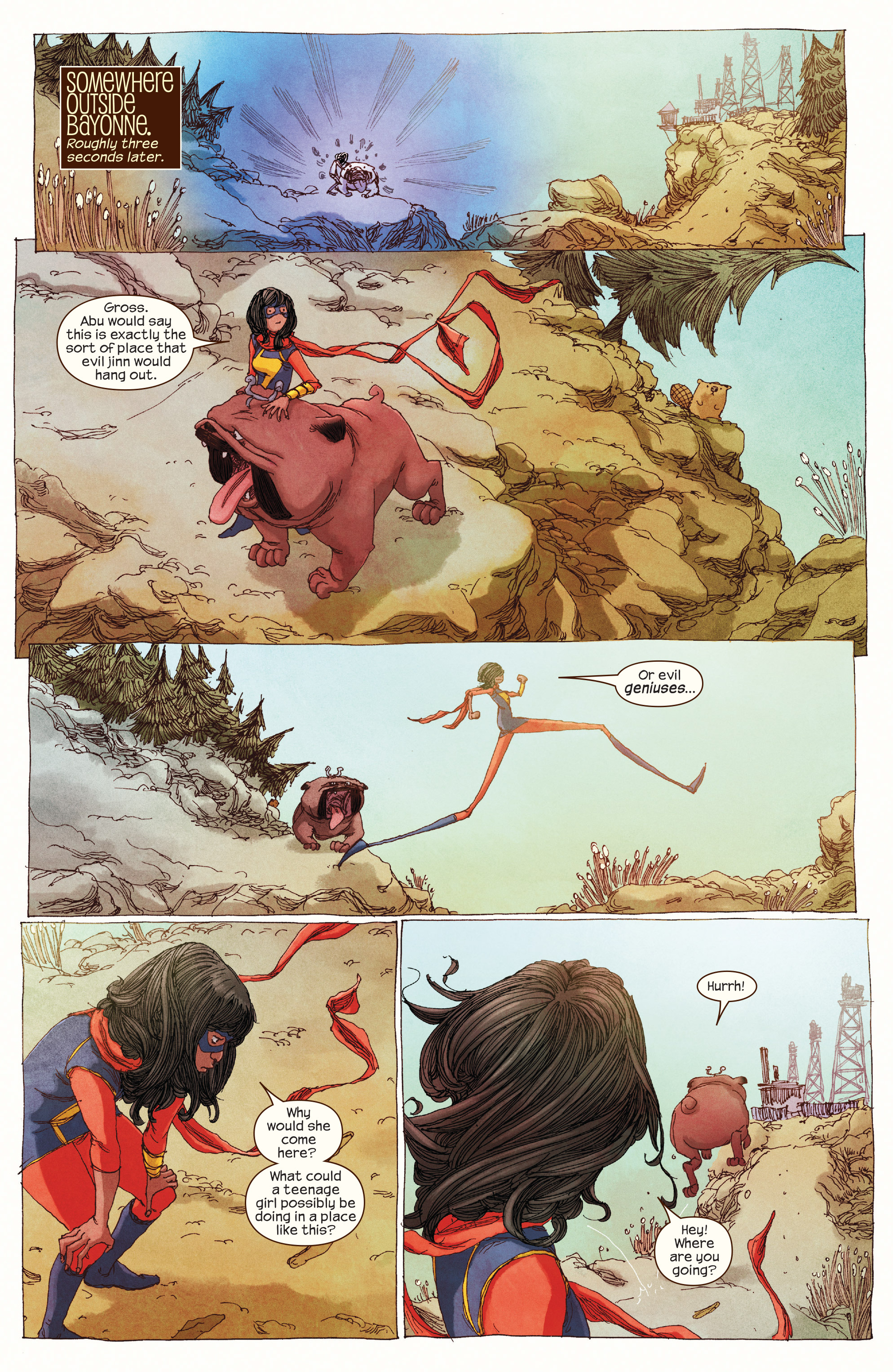 Read online Ms. Marvel (2014) comic -  Issue #8 - 9
