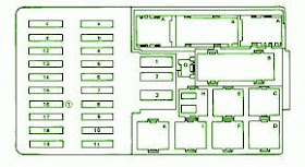 Mercedes Fuse Box Diagram: October 2012