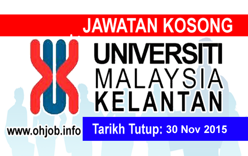 Jawatan Kosong Universiti Malaysia Kelantan (UMK) (30 